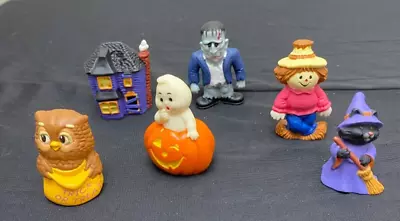 6 Hallmark Merry Miniatures Halloween Figurines 1980’s And 1990’s Vintage #4 • $32.50