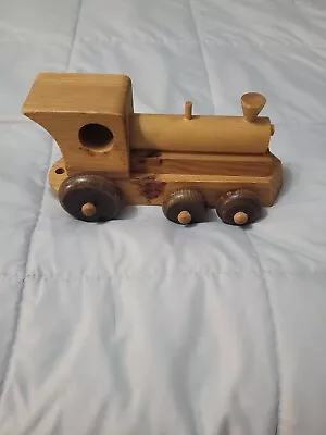 Vintage  Wood Train  Montgomery Schoolhouse Vermont  Preowned • $5.95