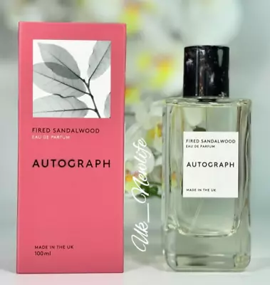 M&S Marks And Spencer Autograph Fired Sandalwood 100ml EDP Perfume Brand New • £25.99