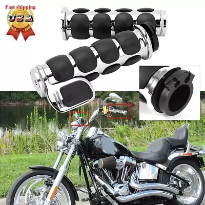 For Yamaha V Star 650 950 1100 1300 XVS Custom Classic Handlebar 1  Hand Grips • $29.99