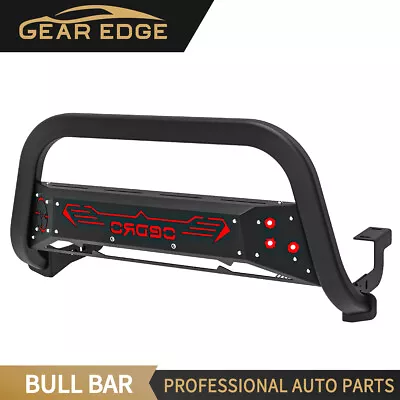 Bull Bar Push Front Bumper Grille Guard For 2004–2022 2023 Ford F-150 Black • $137.69