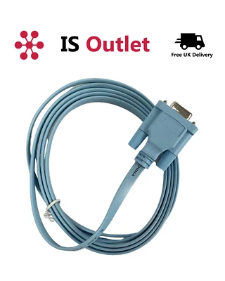 £7.99 • Buy Cisco DB9 To RJ45 Console Cable - 72-3383-01