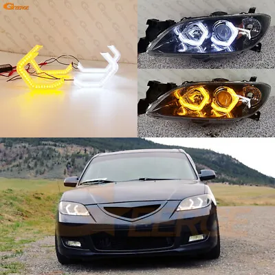 For Mazda 3 Mazda3 BK 2003 - 2008 Concept M4 Iconic Style LED Angel Eyes Kit • $73.40