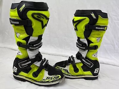 Alpinestars Tech 8 Rs Mx Boot  Size 5 • $179