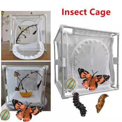 UYOYOUS Butterfly Habitat Insect Cage Growing Kit Caterpillar Enclosure Outdoor  • $12.99