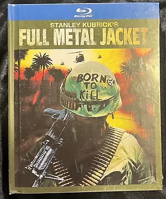 NEW SEALED Full Metal Jacket Blu-ray  Di IBook Stanley Kubrick 2 Disc • $32.95