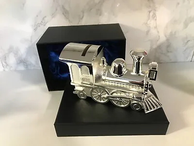 BAMBINO Train Money Box - Christening Gifts For Boys And Girls Gift Boxed • £14.99