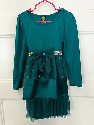 Little Girl’s Holiday Dress By Dollie & Me Sz 6x Short! Beautiful Condition! • $5