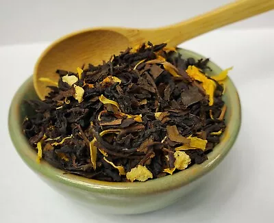 Peach Oolong Apple Pieces Marigold Flowers Loose Leaf Tea • $9.50