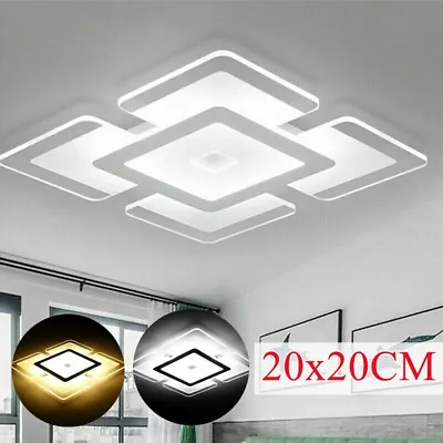 £23.95 • Buy LED Ceiling Lights Wall Lamp Panel Down Light Square Kitchen Bedroom Living Room