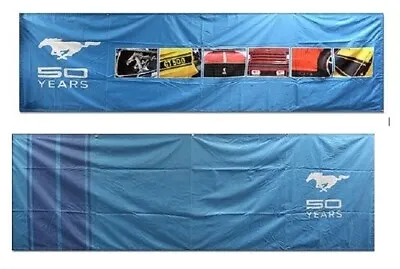 (2) Ford Mustang 50 Year Banners (36  X 120 ) • $75