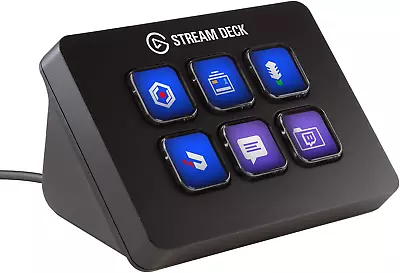 Elgato Stream Deck Mini – Compact Studio Controller 6 Macro Keys Trigger Actio • $148.95