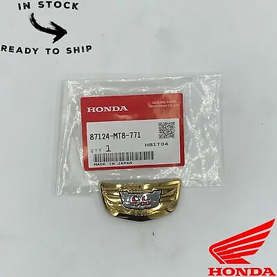 Genuine OEM Honda Goldwing Front Fender Emblem 87124-MT8-771 • $31.23