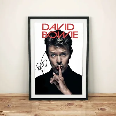 David Bowie Music Poster Print. A3 A2 A1 Sizes Available • $31.45
