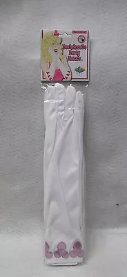 Bachelorette Party Favor Pecker Long Gloves White Brides Last Night Drag Costume • $9.09