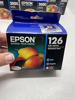 Epson 126 Black T126120-D2 & 126 Color Ink Set T126120 Exp 02/2022 • $29.95