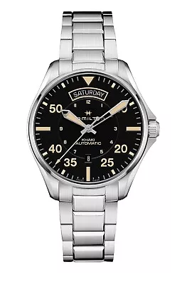 Hamilton Men's H64645131 Khaki Aviation 42mm Automatic Watch • $228