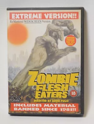 Zombie Flesh Eaters (DVD 2005) Region 2 UK PAL • £1