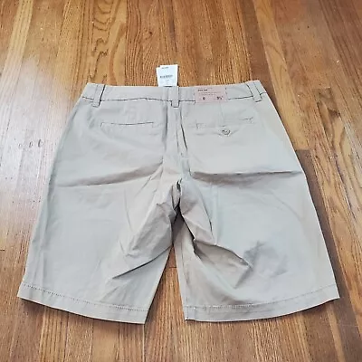 J. Crew Bermuda Shorts Sz 0 Stretch Chino City Fit 9.5  Inseam NEW • $18.24