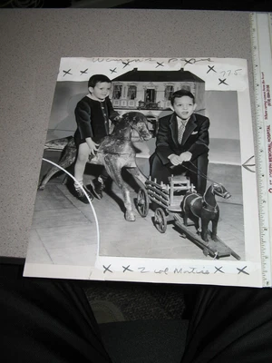 £13.25 • Buy MD Historical Society Antique Toy Exhibit 1957 Newspaper Photo,Victorian Horse