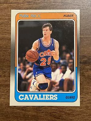 1988-89 Fleer Basketball Mark Price #25 RC Cleveland Cavaliers • $3.99