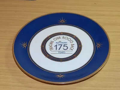 BP207:  Vintage Cruise Ship - P&O 175 Years Plate - William Edwards Fine Bone Ch • £5