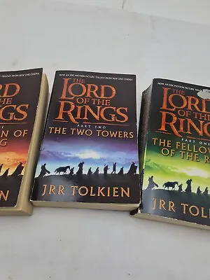 Lord Of The Rings Trilogy (3 Books) J.R.R. Tolkien Collectors • £20