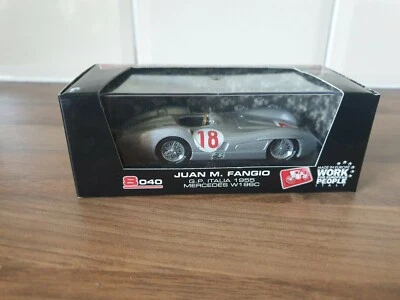 £19.99 • Buy BRUMM / F1 SEASON  -1955 MERCEDES W196C -J-M FANGIO - 1/43 Scale Model Car S040