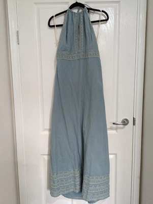 $75 • Buy Brand New Tigerlily Blue Backless Dress With Tags Size 12
