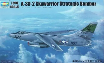 Trumpeter 1:48 SCALE A-3D-2 Skywarrior Model Kit #2868~MINT In BOX • $67.99