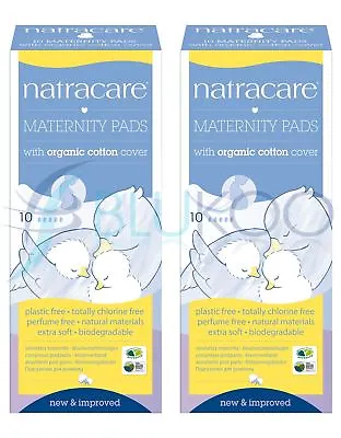 Natracare New Mother Maternity Pads - 10 Pieces (Pack Of 2) • £9.08