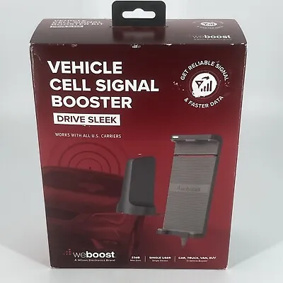 WeBoost Drive Sleek 4G LTE VEHICLE CELL SIGNAL BOOSTER 470135 SEALED IN BOX! • $179.99