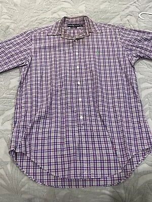 Ralph Lauren Mens Small Purple Classic Fit Shirt • $19.99