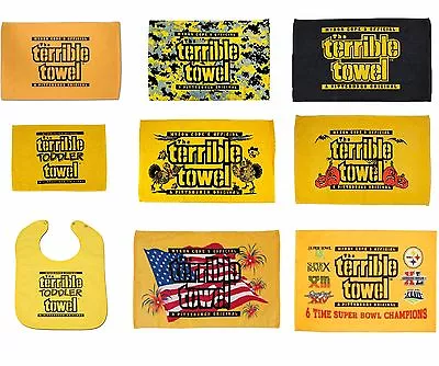 NFL Pittsburgh Steelers Terrible Towel (Multiple Styles) • $11.95