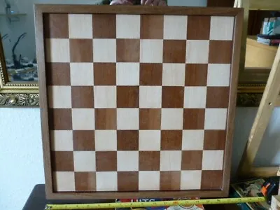 £285 • Buy Antique-Vintage Chess Board English Jaques Style. 50mm Squares