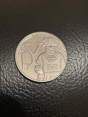 A-Z 2018 ALPHABET 10p COIN HUNT- LETTER- Y- YEOMAN UNCIRCULATED • £5.99