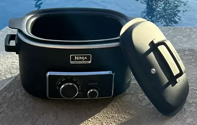 Ninja MC703 15 Black Multi Slow Cooker 1200W Electric Cooking System Roast Bake • $49.44