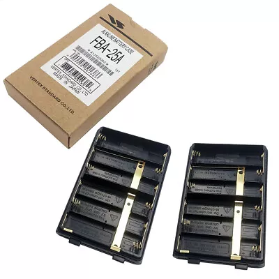 2X FBA-25A Battery Case For Yaesu VX-150/110/400 FT-60R/E • $13.90