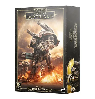Legions Imperialis: Warlord Titan With Plasma Annihilator - Warhammer 30k 03-21 • $193.90