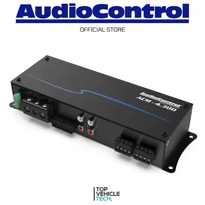 600w Mini 4 Channel Amplifier Audio Control Acm-4.300 Car Audio Speakers • £339.99