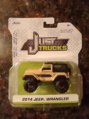 Jada Just Trucks 2014 Jeep Wrangler Wave 17 Die-Cast Metal • $11.95