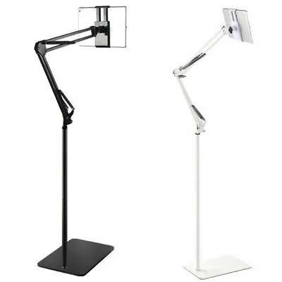 Hands Free Floor Stand Adjustable Bed Clip Holder For Tablet IPad IPhone Switch • $33