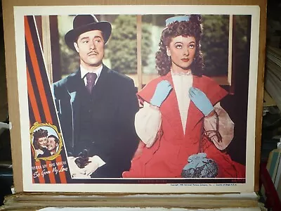 SO GOES MY LOVE Orig LC [Myrna Loy Don Ameche] - 1946 • $35