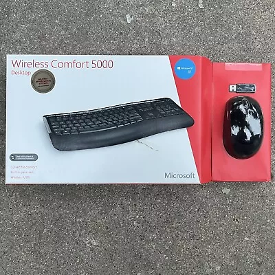 Microsoft Wireless 5000 Comfort Keyboard & Mouse Brand New • $59.99