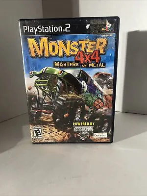 Monster 4x4: Masters Of Metal (Sony PlayStation 2 2003) Tested • $4.99