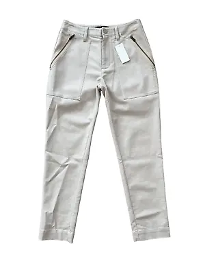 J BRAND Womens Trousers Hayden Regular Cargo Ivory Size 26W JB003235  • $101.02