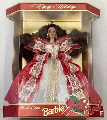 Vintage Mattel Happy Holidays Barbie Doll Christmas Special Edition 1997 NRFB • $209.99
