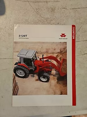 1993 Massey Ferguson  - 3120T Tractor Spec Sheet  Brochure  • $8.95