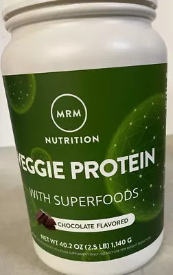 MRM Veggie Protein With Superfoods Chocolate 2.5 Lbs Exp 06/2025 • $20