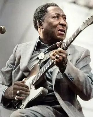 Muddy Waters 8x10 RARE COLOR Photo 600 • $20